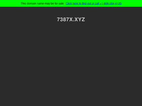7387x.xyz-screenshot-desktop