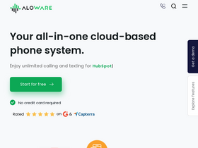 aloware.com-screenshot