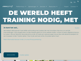 anewspring.nl-screenshot-desktop
