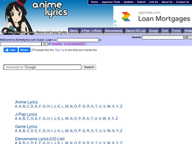 animelyrics.com-screenshot