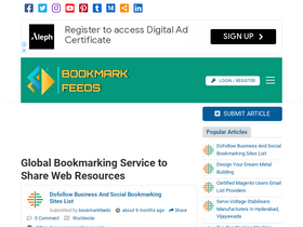 bookmarkfeeds.com-screenshot