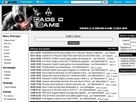 cadeogame.com.br-screenshot