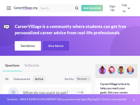 careervillage.org-screenshot