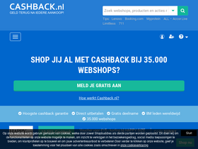 cashback.nl-screenshot