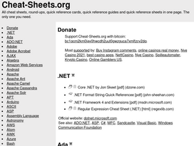 cheat-sheets.org-screenshot