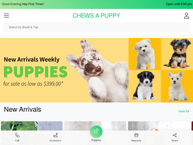 chewsapuppy.com-screenshot