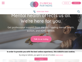 clinical-partners.co.uk-screenshot