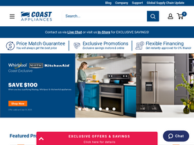 coastappliances.ca-screenshot
