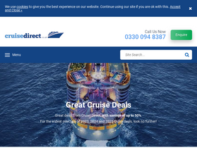 cruisedirect.co.uk-screenshot