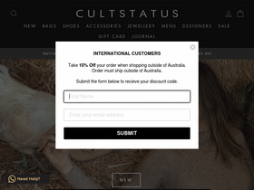 cultstatus.com.au-screenshot