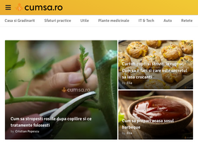 cumsa.ro-screenshot-desktop