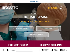 cvtc.edu-screenshot