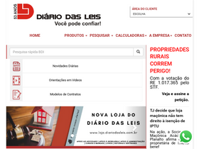 diariodasleis.com.br-screenshot