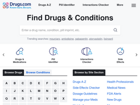 drugs.com-screenshot-desktop