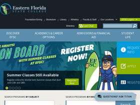 easternflorida.edu-screenshot-desktop