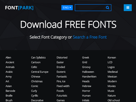 fontpark.com-screenshot