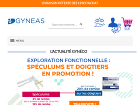 gyneas.com-screenshot