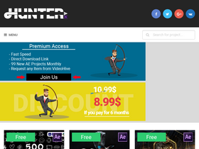 hunterae.com-screenshot
