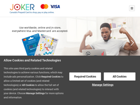 jokercard.ca-screenshot
