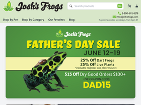 joshsfrogs.com-screenshot