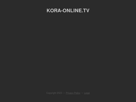 kora-online.tv-screenshot-desktop
