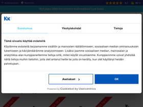 kuntokauppa.fi-screenshot