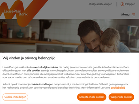 leaseplanbank.nl-screenshot-desktop