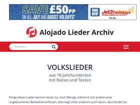 lieder-archiv.de-screenshot