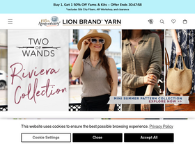 lionbrand.com-screenshot