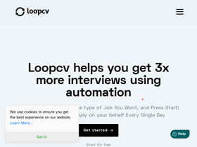 loopcv.pro-screenshot