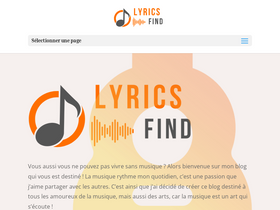 lyricsfind.com-screenshot