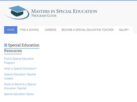 masters-in-special-education.com-screenshot
