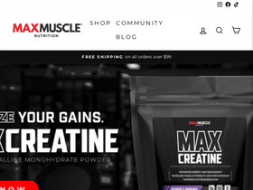 maxmuscle.com-screenshot