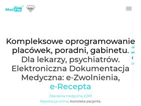 medfile.pl-screenshot-desktop