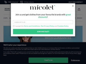micolet.co.uk-screenshot