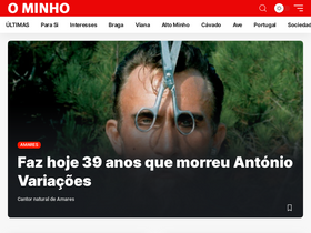 ominho.pt-screenshot