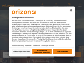 orizon.de-screenshot-desktop