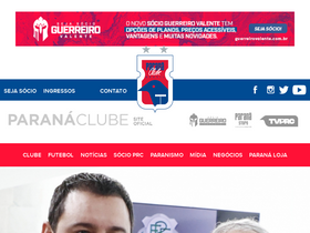 paranaclube.com.br-screenshot