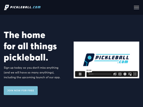 pickleball.com-screenshot-desktop