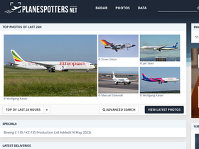 planespotters.net-screenshot