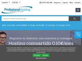 profesionalhosting.com-screenshot