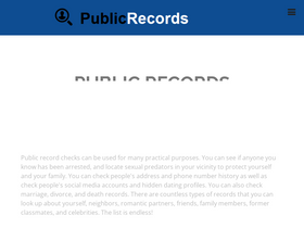 publicrecords.site-screenshot