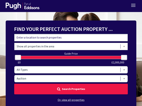 pugh-auctions.com-screenshot