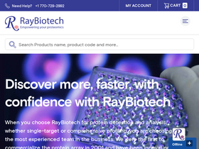 raybiotech.com-screenshot