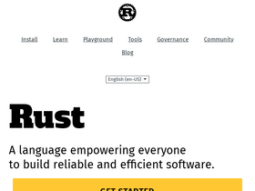 rust-lang.org-screenshot
