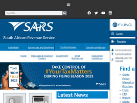 sars.gov.za-screenshot-desktop