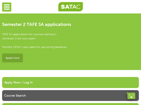 satac.edu.au-screenshot