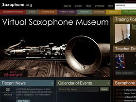 saxophone.org-screenshot