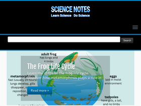 sciencenotes.org-screenshot