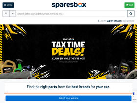 sparesbox.com.au-screenshot-desktop